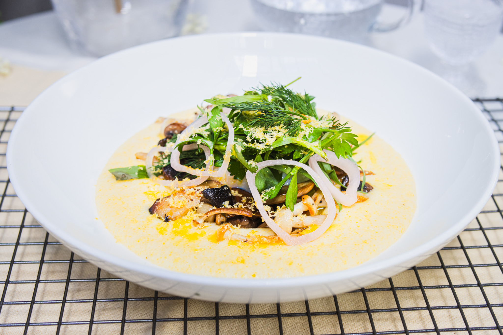 Mushrooms & Polenta