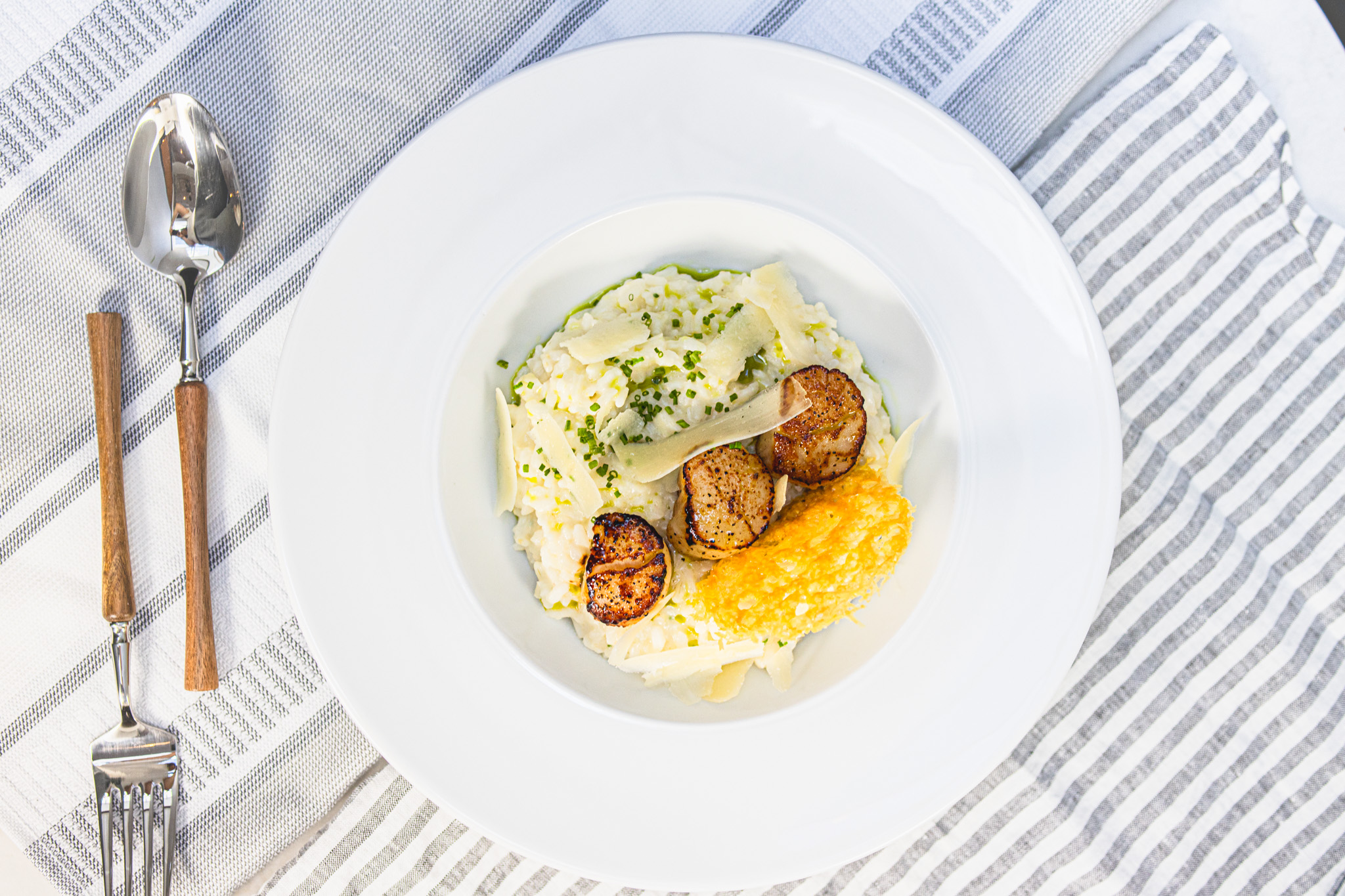Scallop Risotto