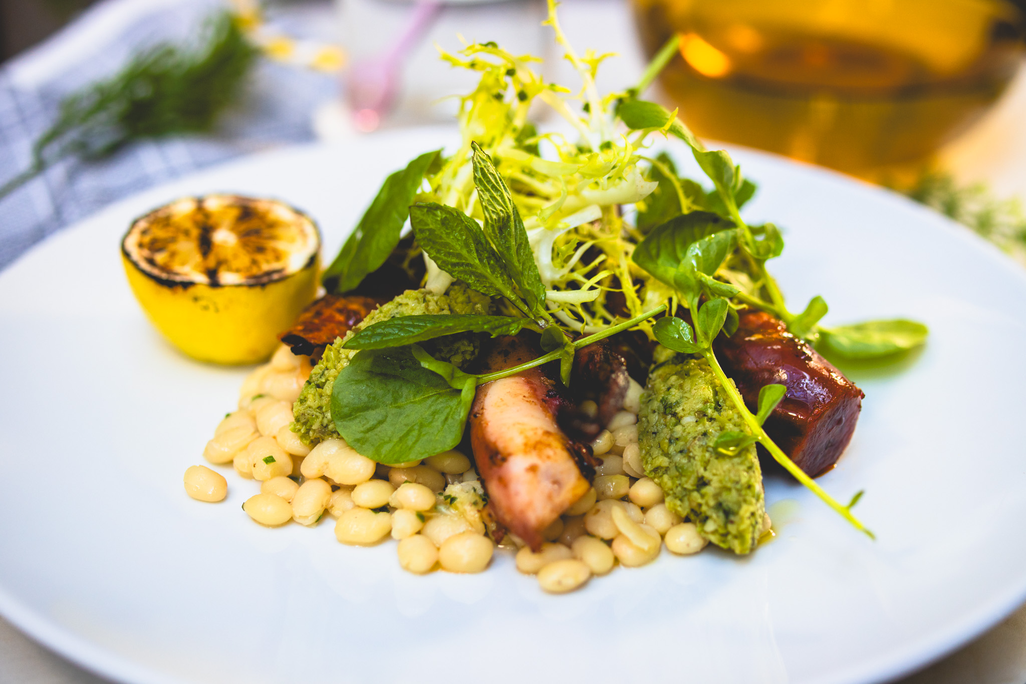 BBQ Octopus & Chorizo 